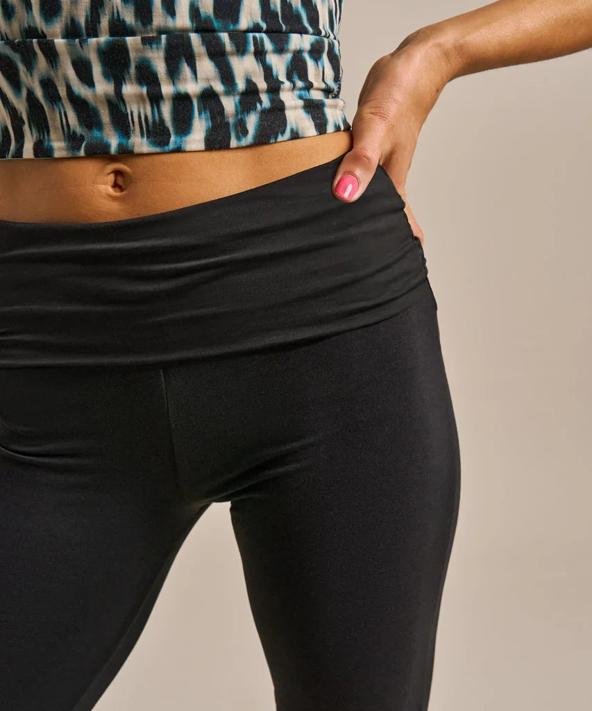 Poise Black Bamboo Yoga Pants