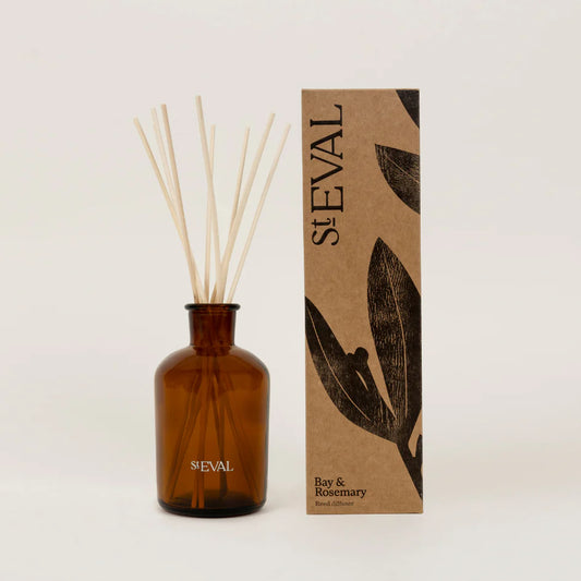 St Eval Reed Diffuser - Bay & Rosemary