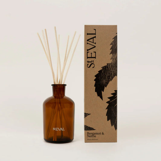St Eval Reed Diffuser - Bergamot & Nettle