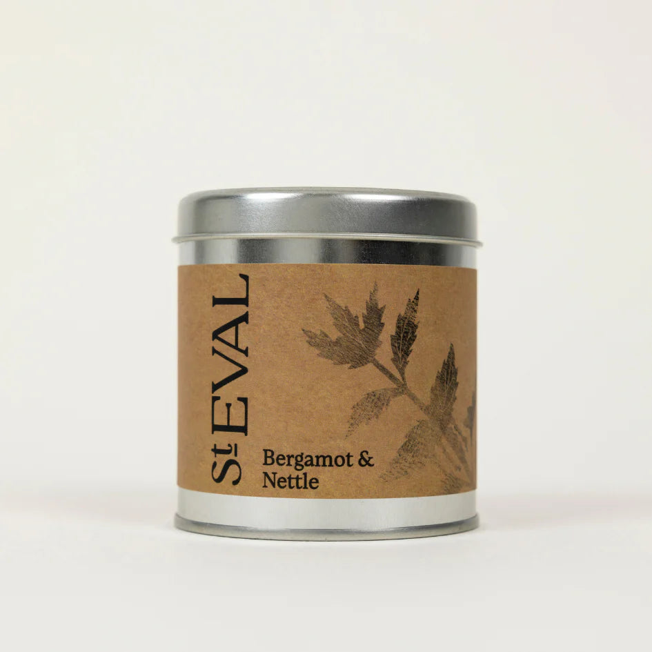 St Eval Scented Tin Candle - Bergamot & Nettle