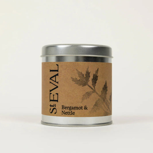 St Eval Scented Tin Candle - Bergamot & Nettle
