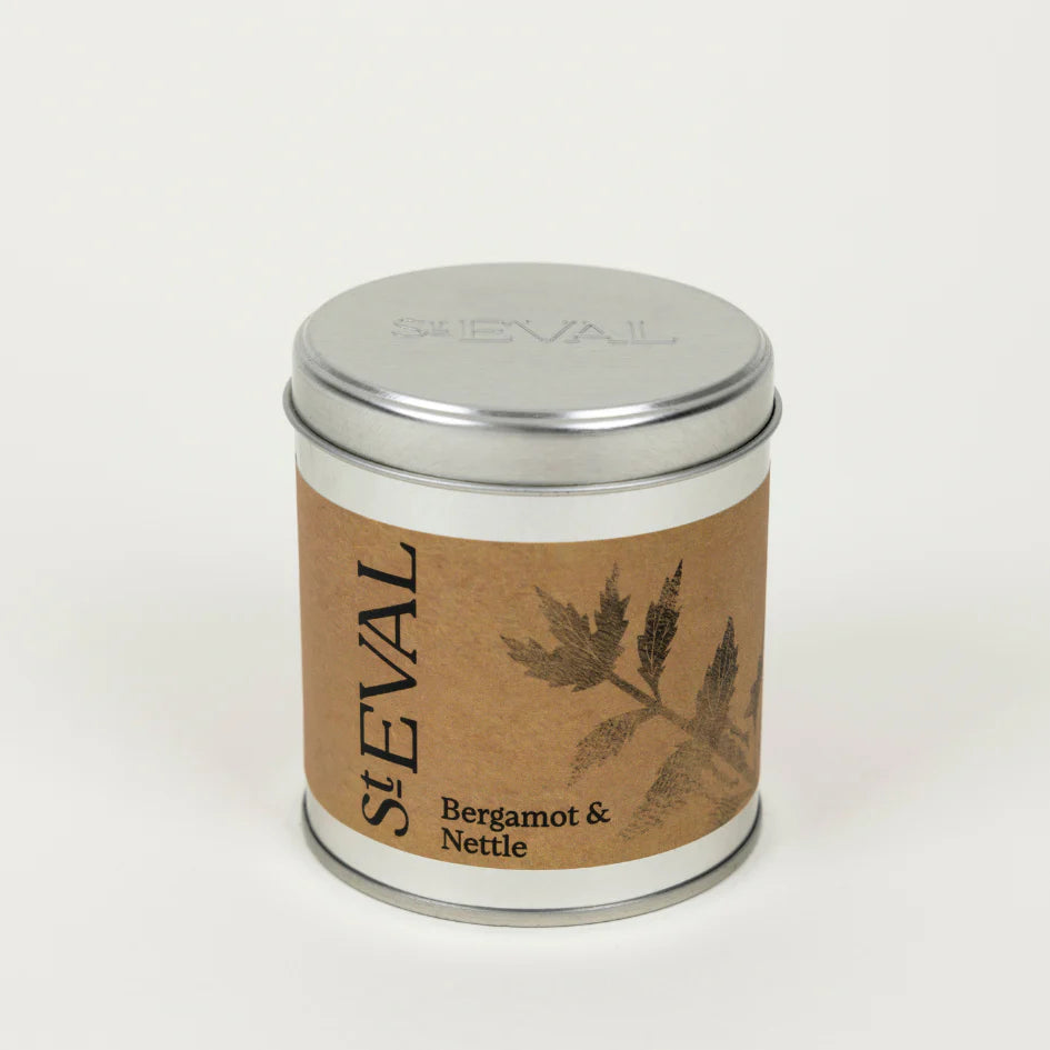St Eval Scented Tin Candle - Bergamot & Nettle