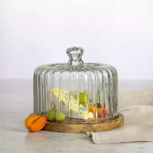 Small Glass Serving Cloche