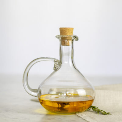 Glass Cruet With Cork