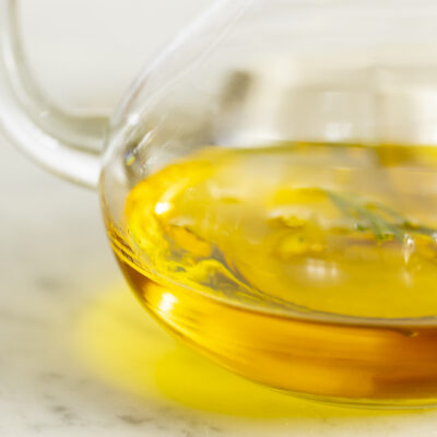 Glass Cruet With Cork