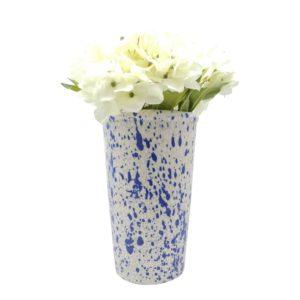 Medium Long-Plant Pot - Splash Azure