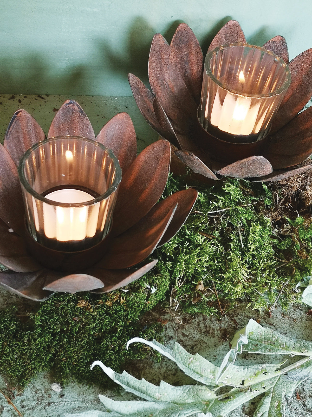 Lotus Tealight Votive Holder