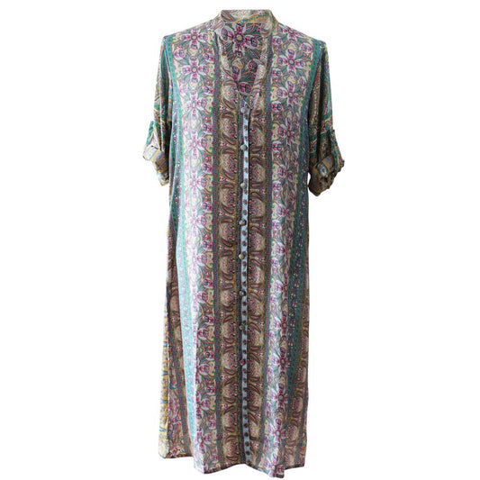 Willow, Floral & Paisley Shirt Dress