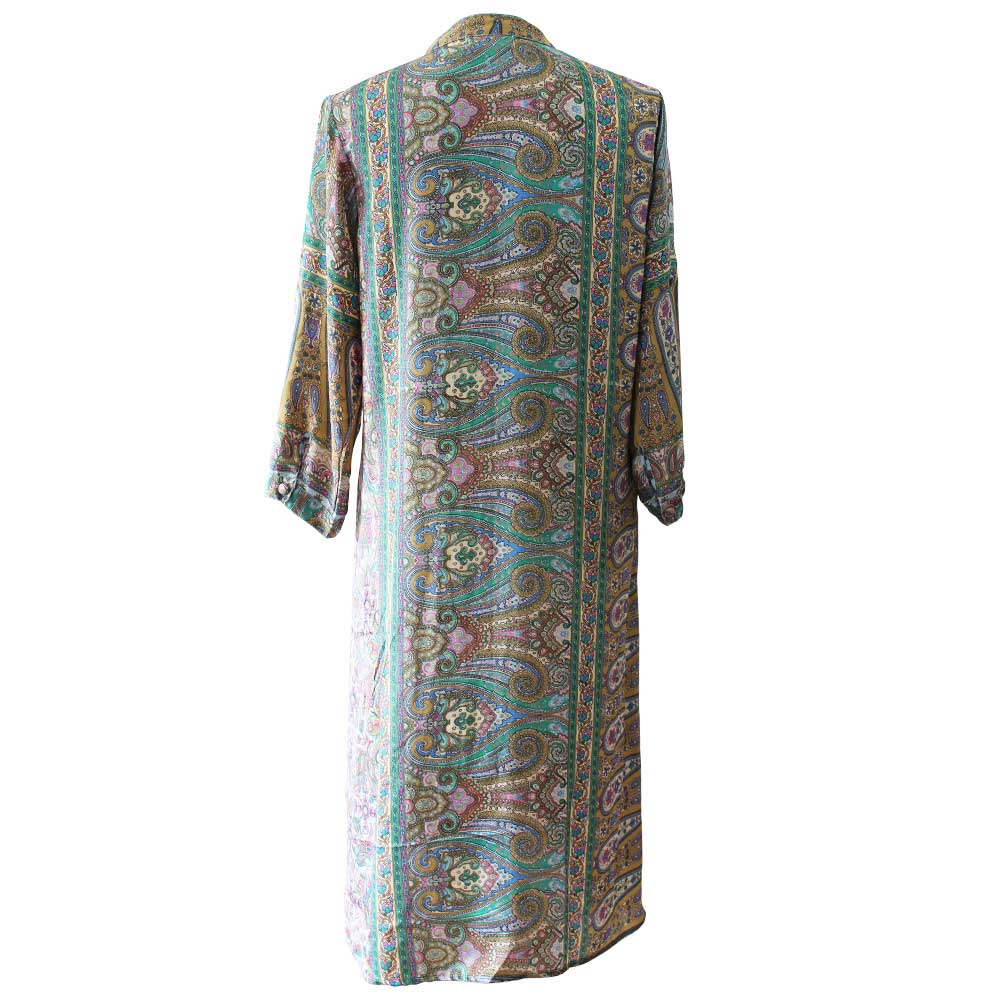 Willow, Floral & Paisley Shirt Dress