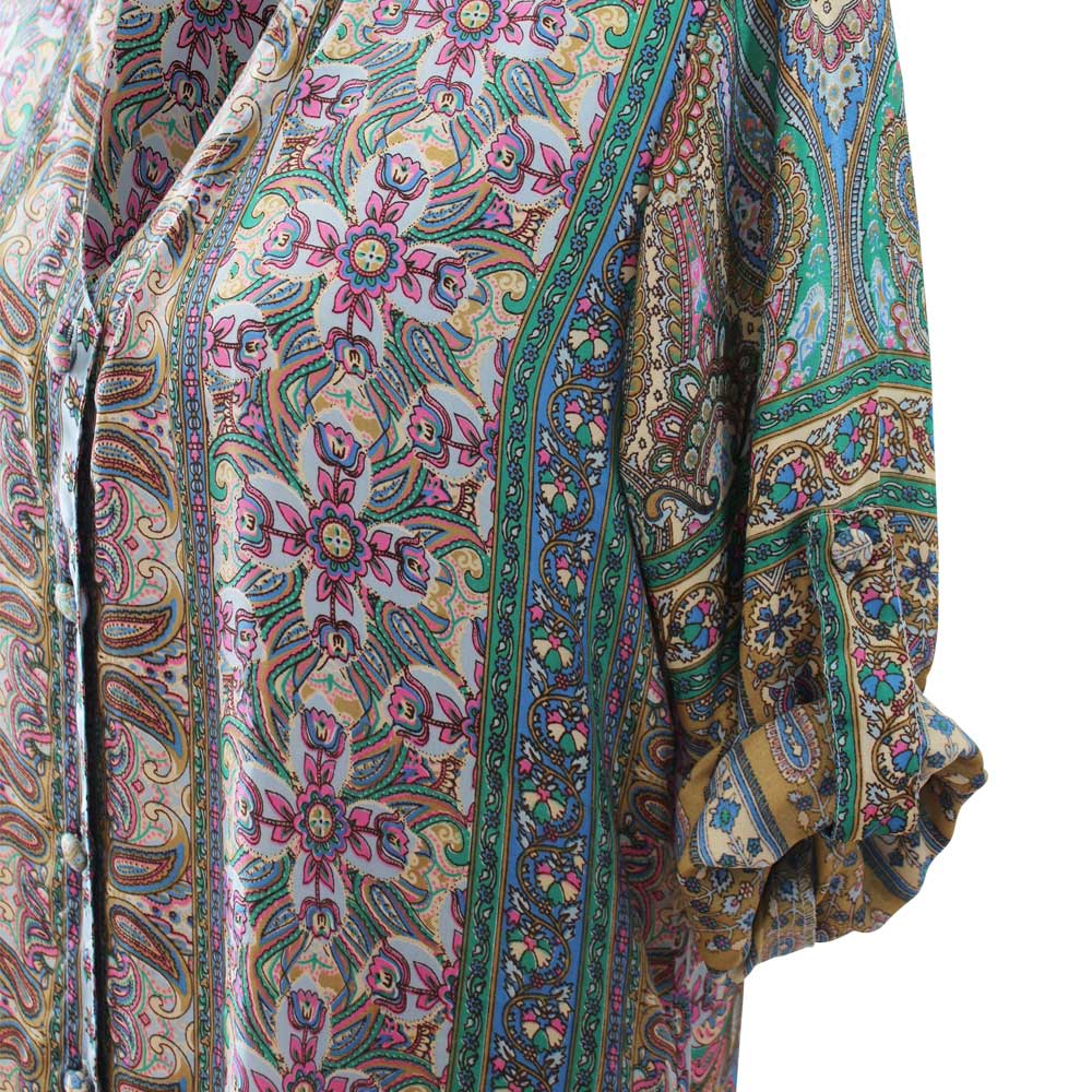 Willow, Floral & Paisley Shirt Dress