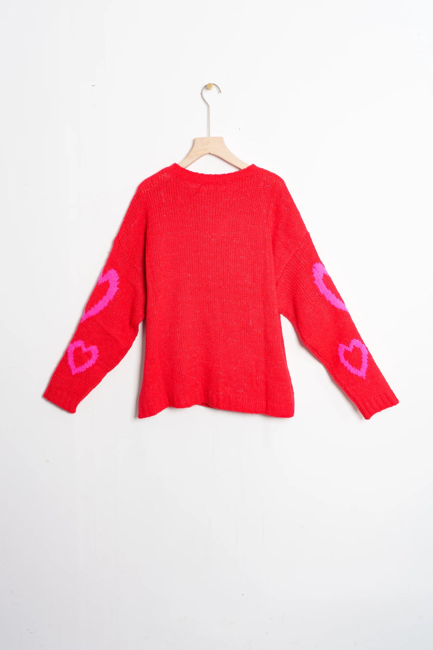 Millie, Wool Blend jumper - Love Hearts
