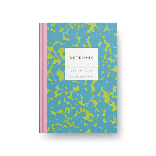 Kaleido Hardback Notebook - Design No. 12, Chameleon Camo