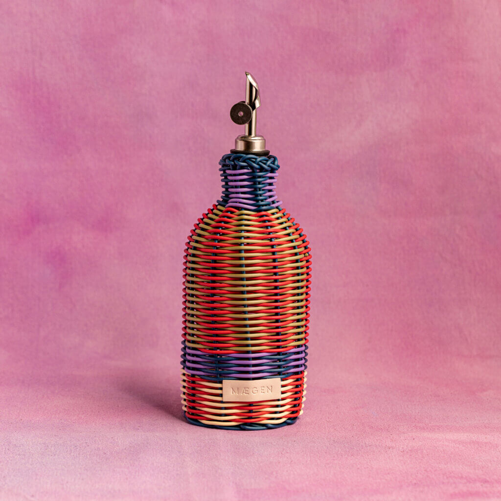 Oil Pourer - Green & Red