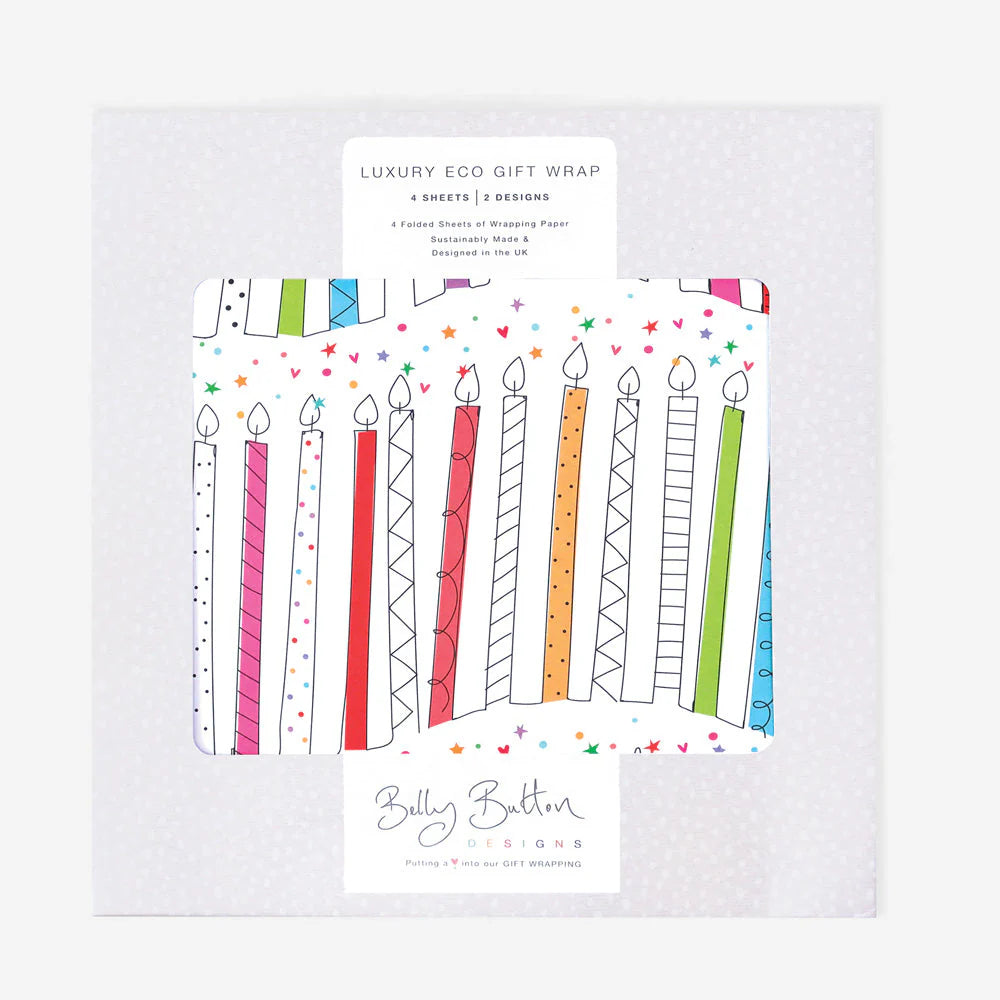 Candles & Balloons Eco Flatwrap Pack