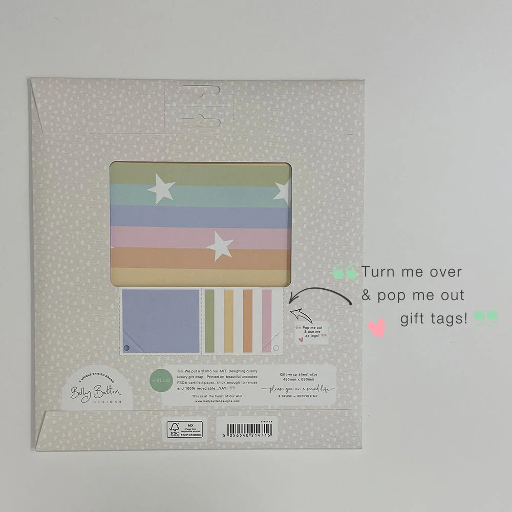 Baby Boy Eco Flat Wrap Pack