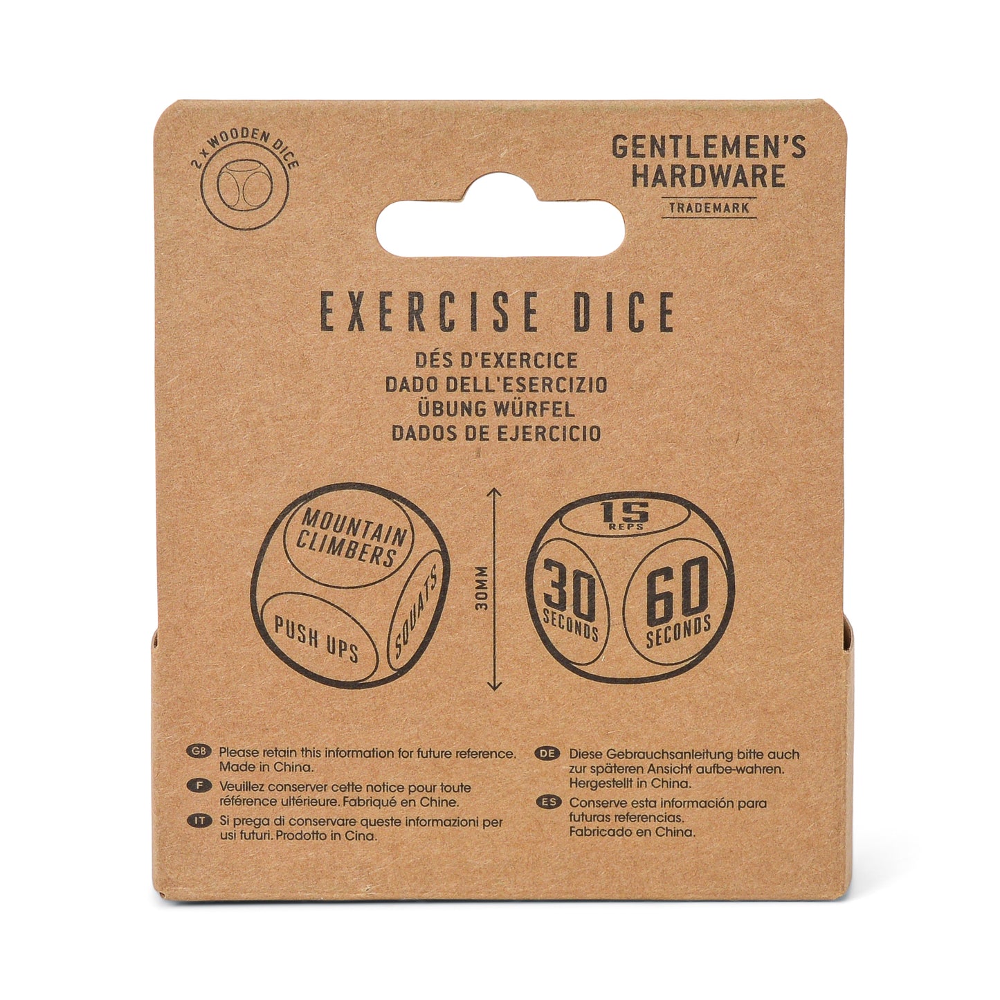 Exercise Dice - What Exercise is Next, Decision Game