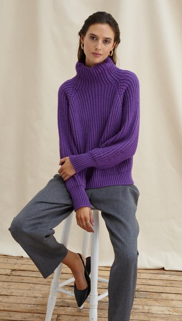 Selma Jumper - Violet