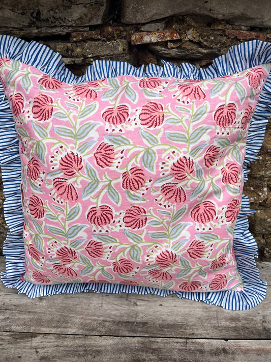 Design 2 - Indian Block Print Cushion