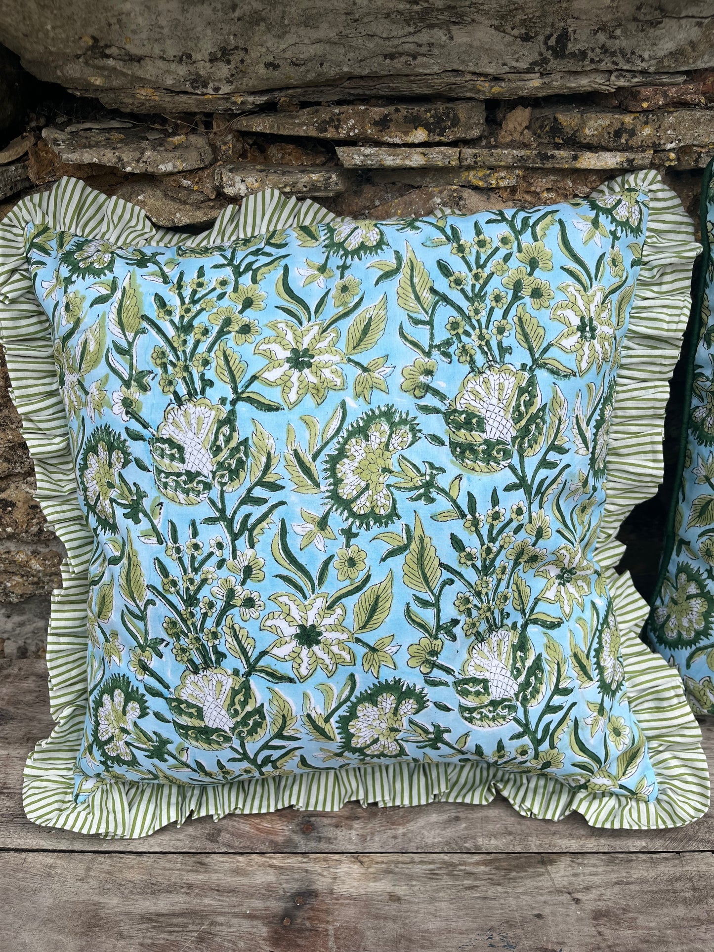 Design 3 - Indian Block Print Cushion