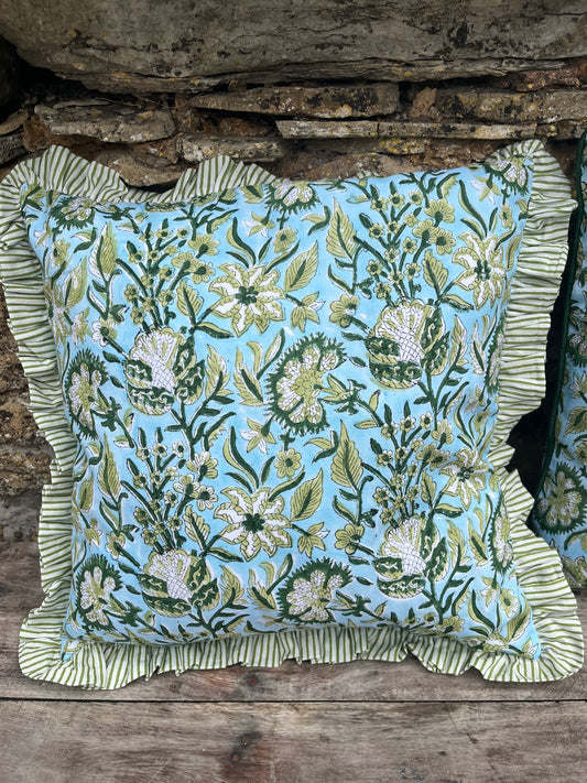 Design 3 - Indian Block Print Cushion