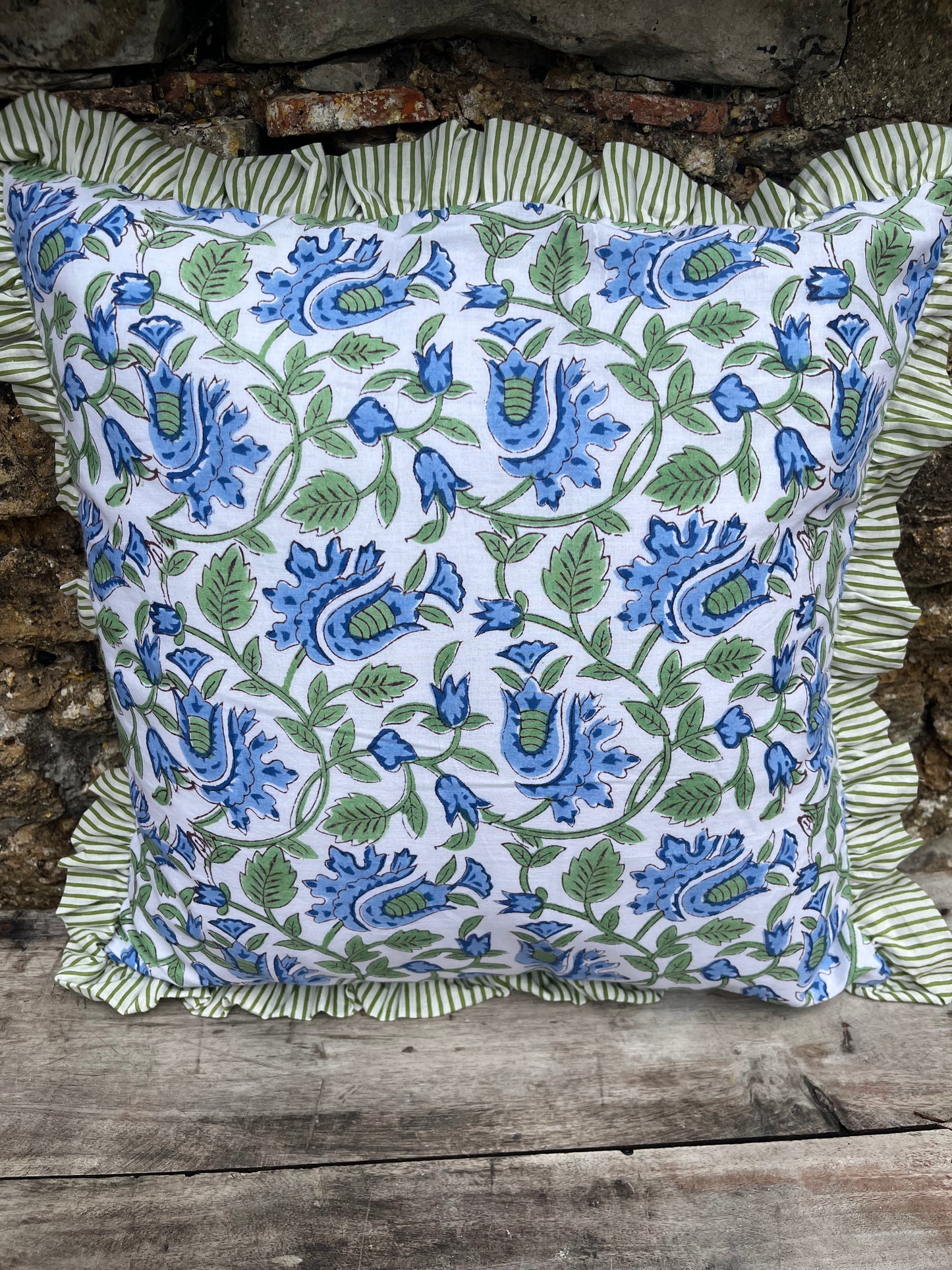 Design 16 - Indian Block Print Cushion