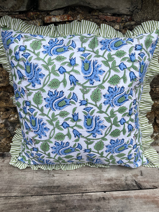 Design 16 - Indian Block Print Cushion