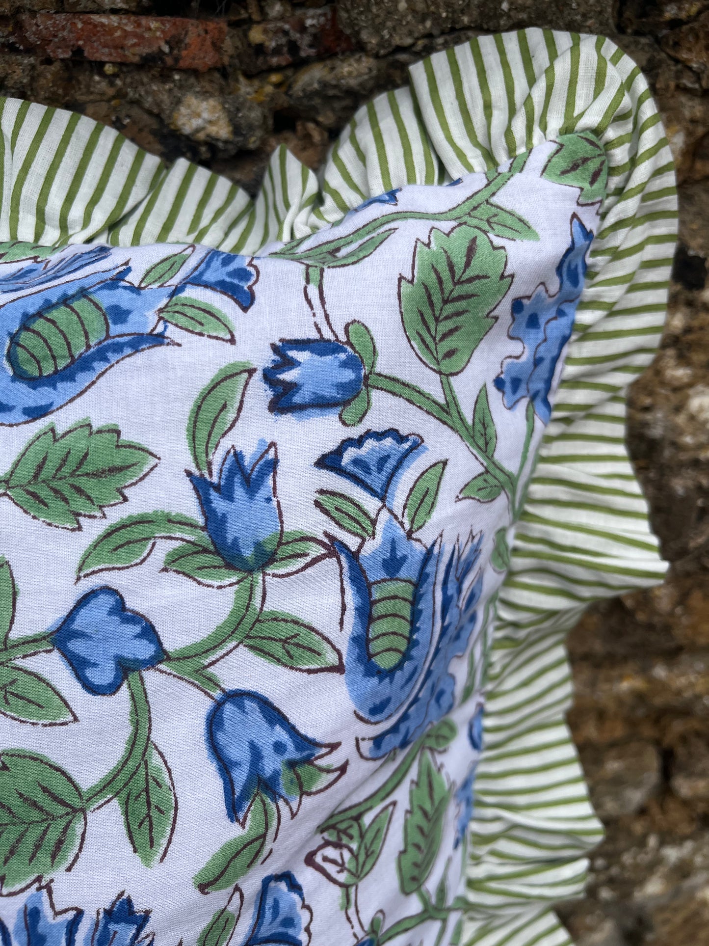 Design 16 - Indian Block Print Cushion