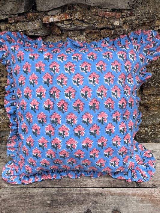 Design 7 - Indian Block Print Cushion