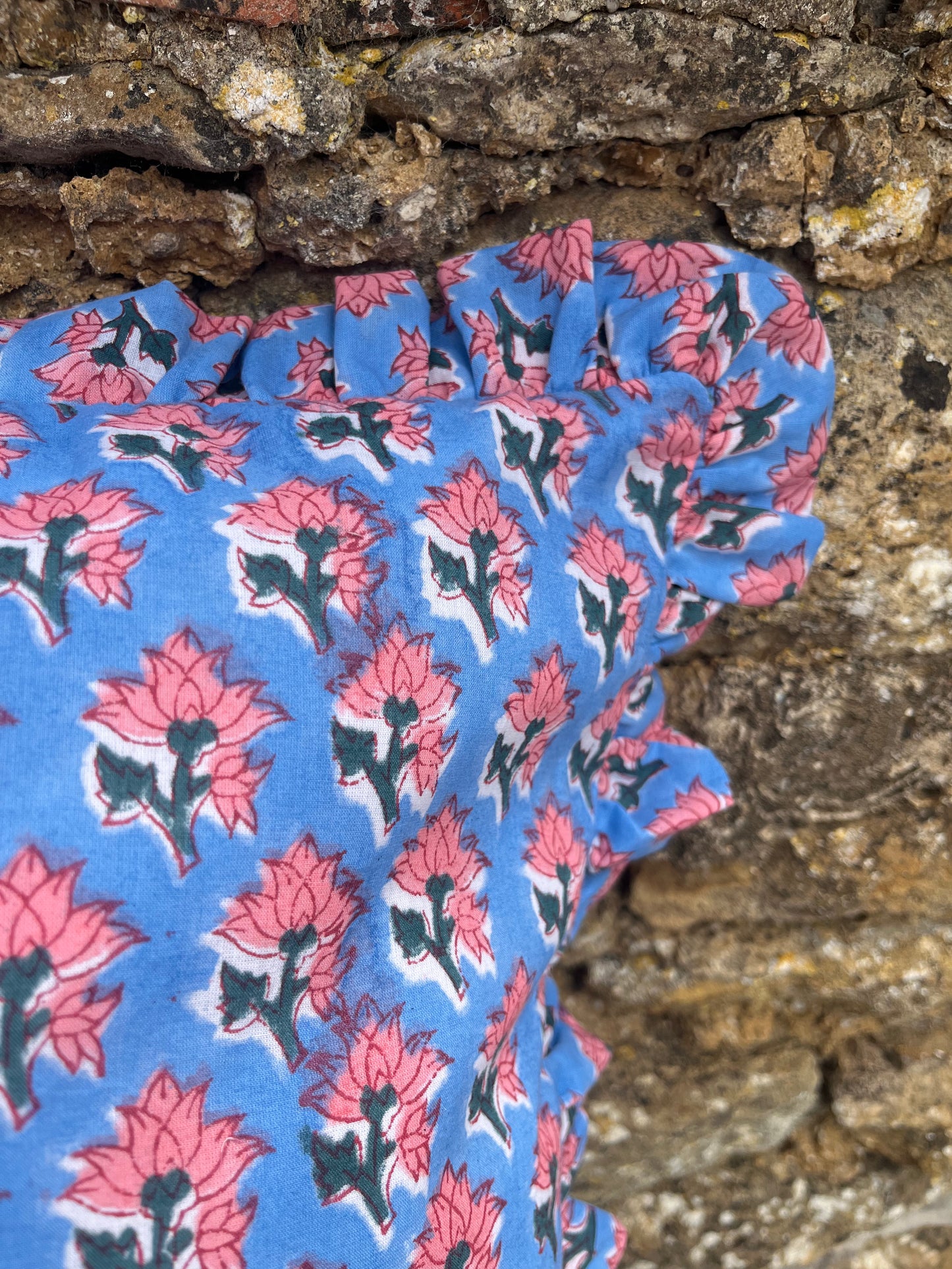 Design 7 - Indian Block Print Cushion