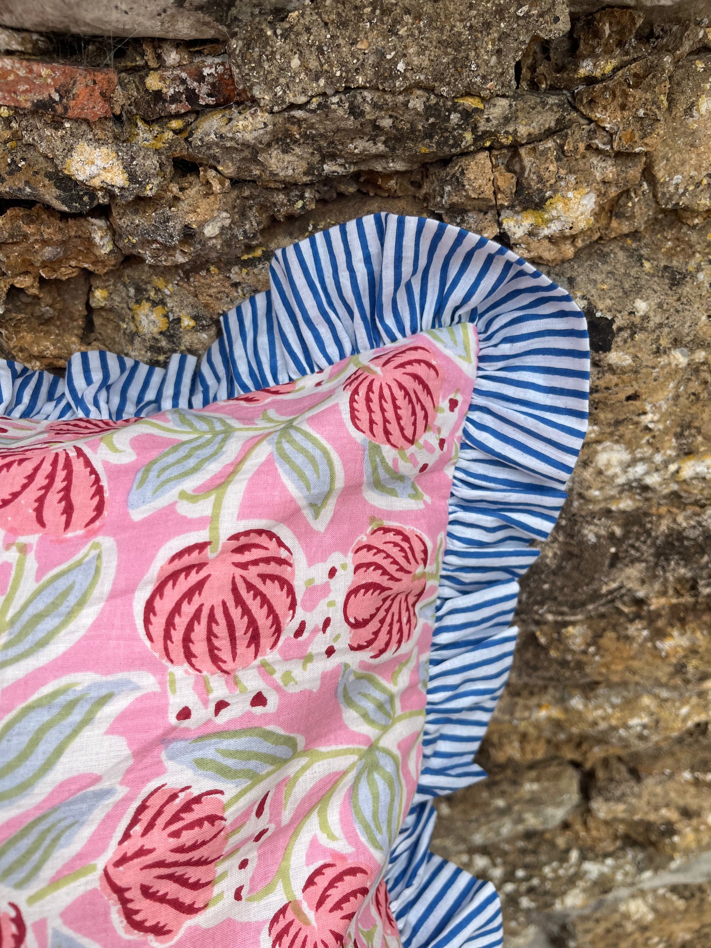 Design 2 - Indian Block Print Cushion