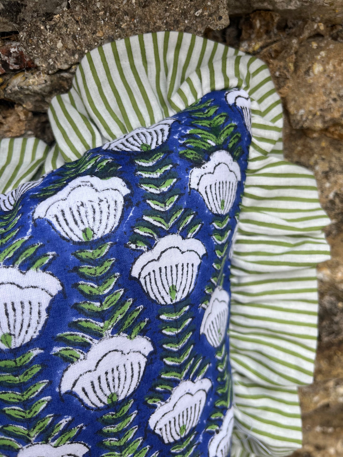 Design 13 - Indian Block Print Cushion