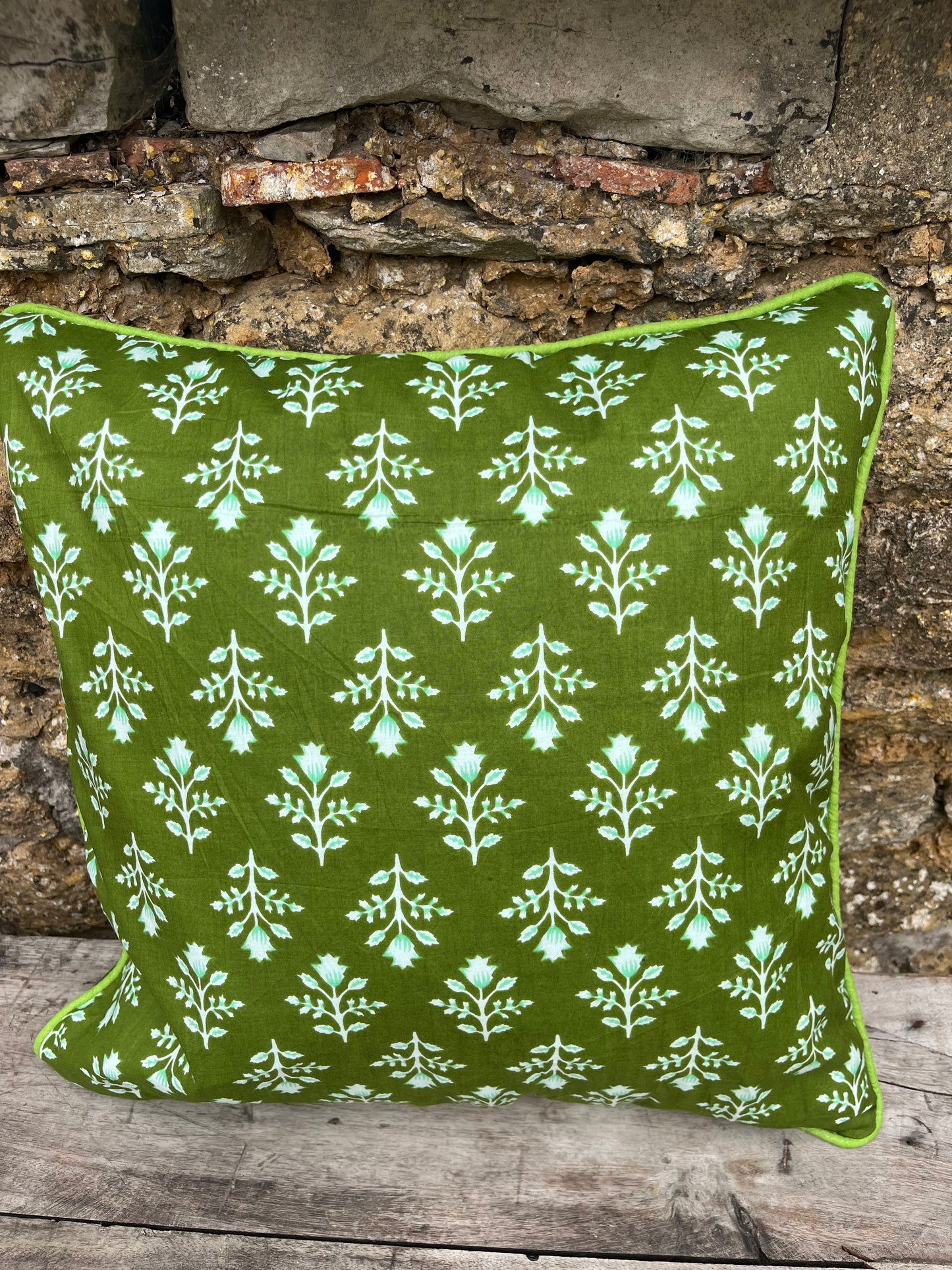 Design 4 - Indian Block Print Cushion