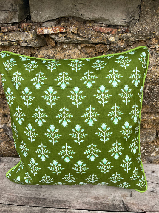 Design 4 - Indian Block Print Cushion