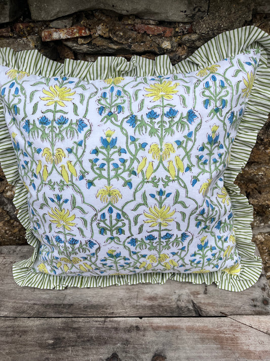 Design 6 - Indian Block Print Cushion