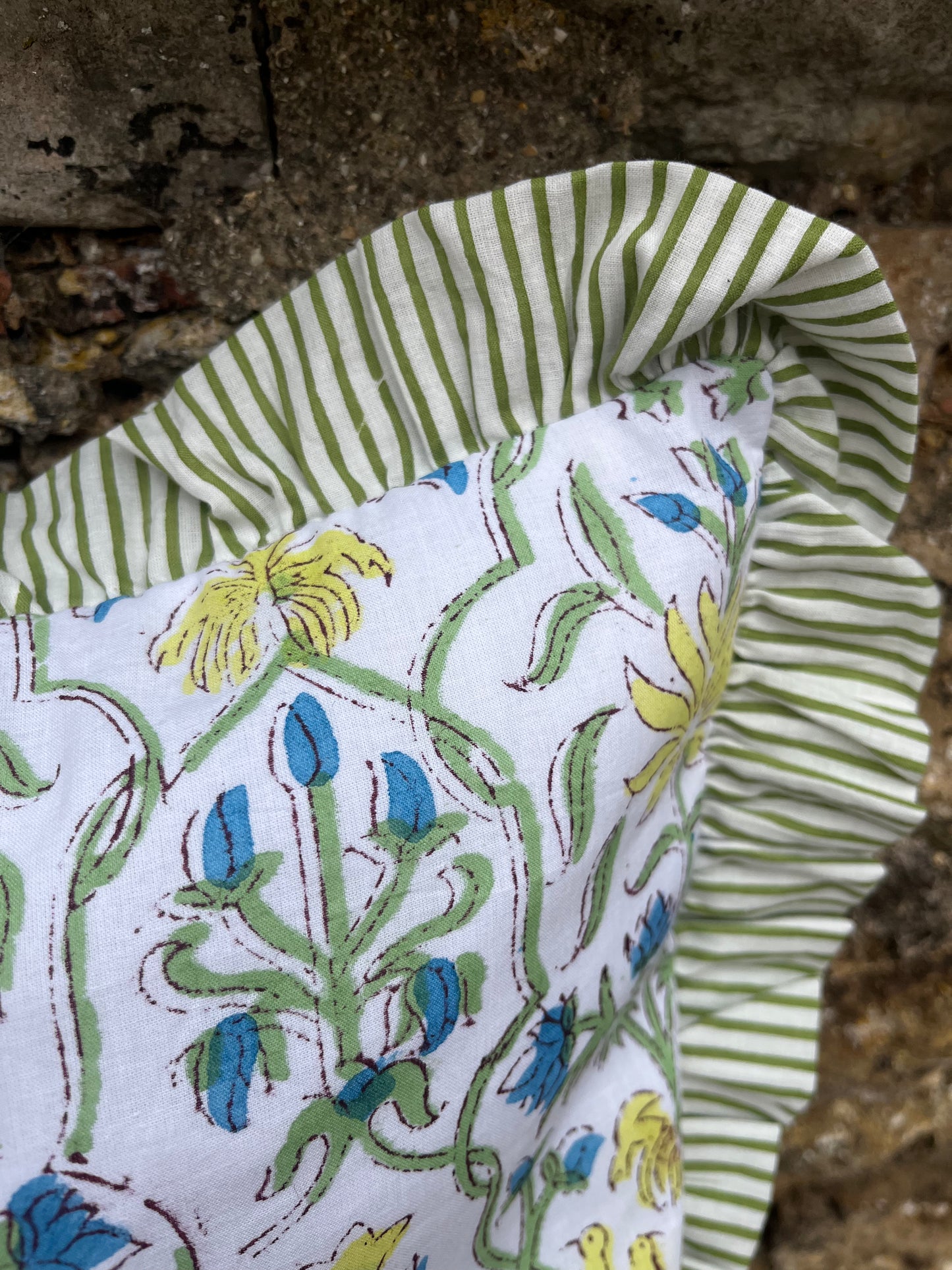 Design 6 - Indian Block Print Cushion