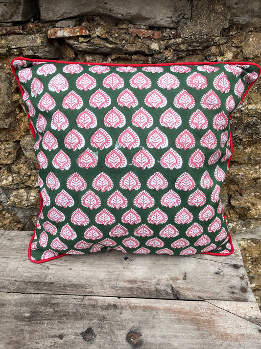 Design 9 - Indian Block Print Cushion