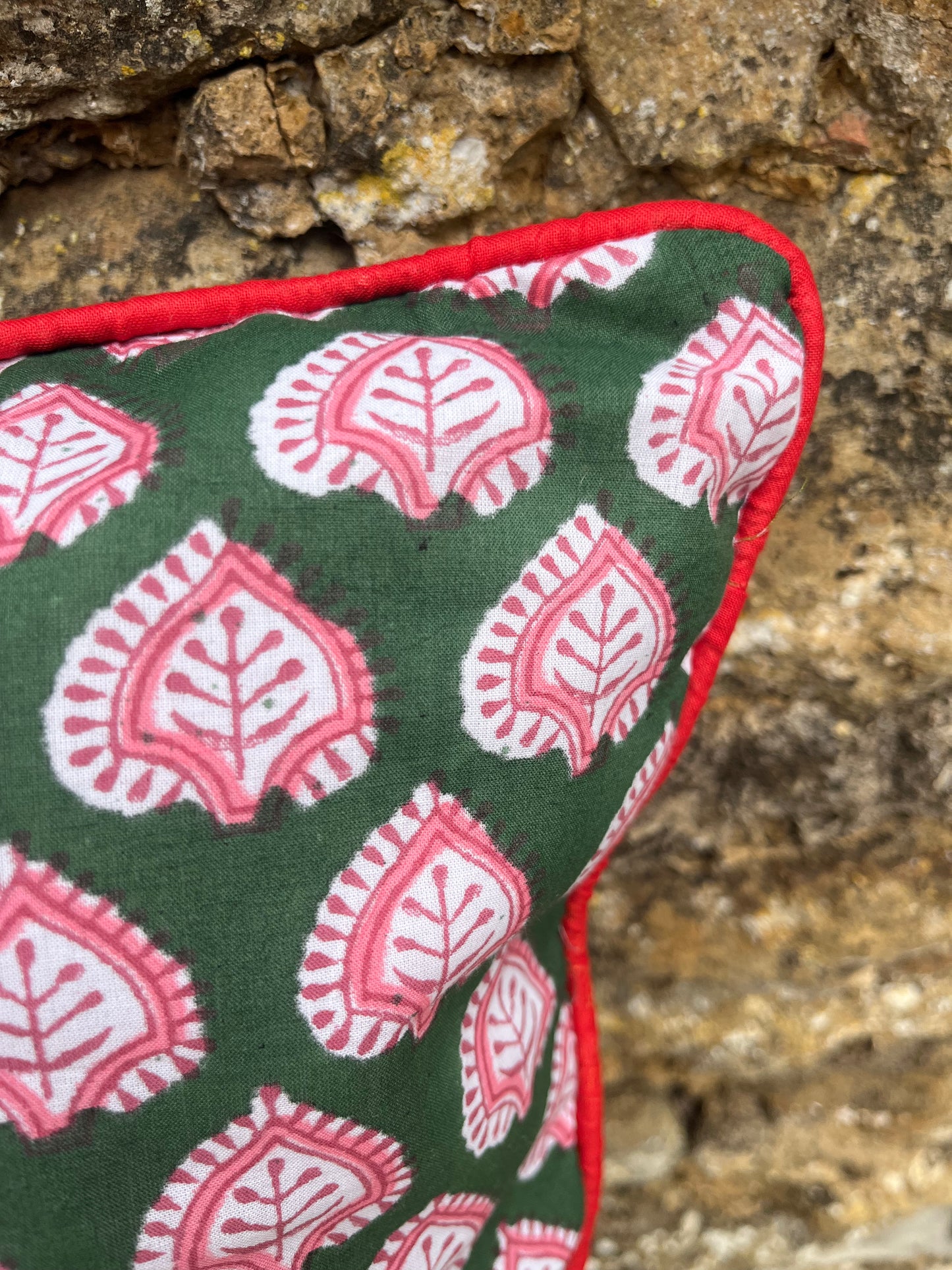 Design 9 - Indian Block Print Cushion