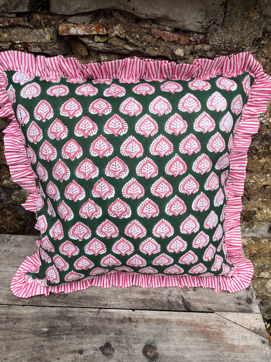 Design 8 - Indian Block Print Cushion
