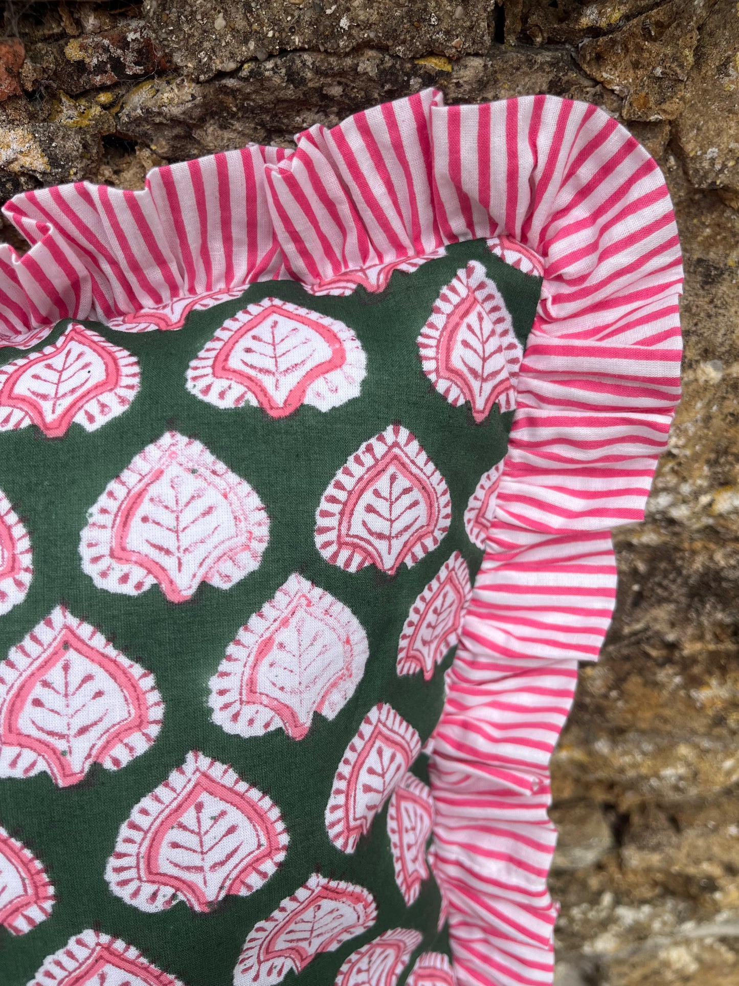 Design 8 - Indian Block Print Cushion