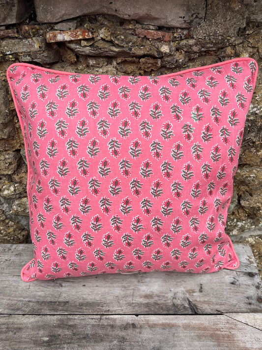 Design 5 - Indian Block Print Cushion