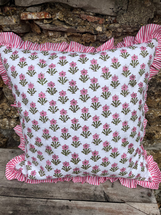 Design 11 - Indian Block Print Cushion