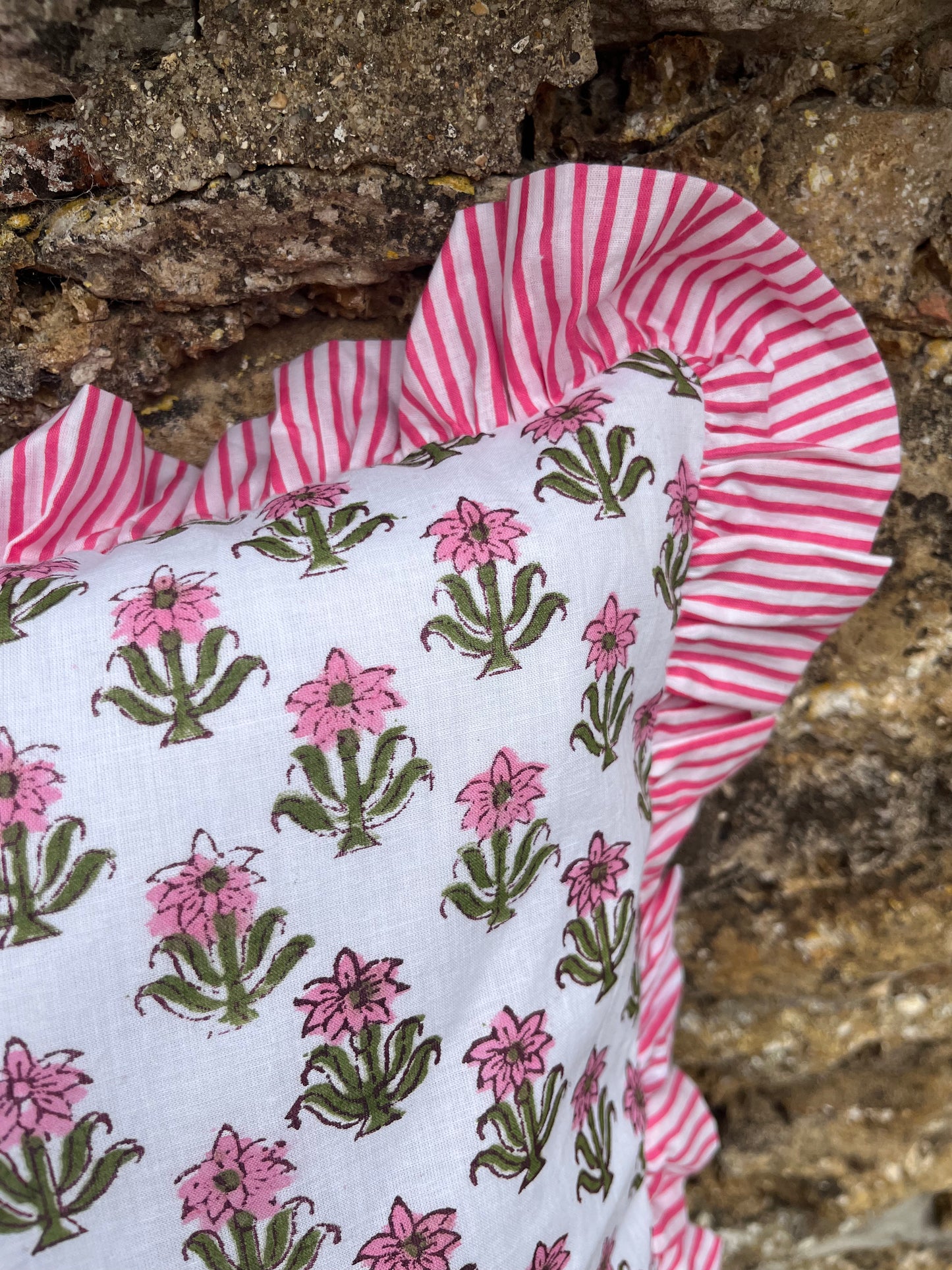 Design 11 - Indian Block Print Cushion