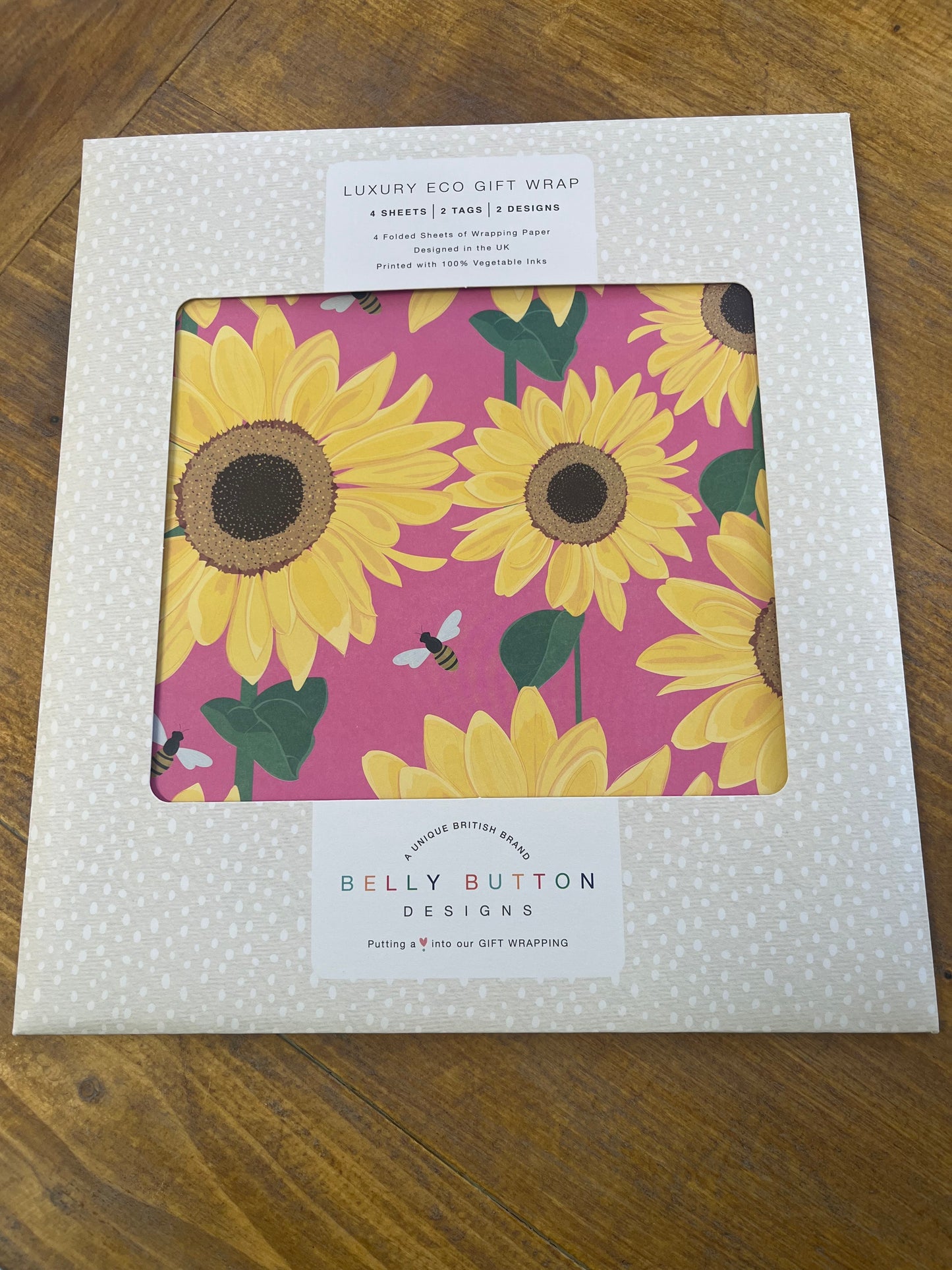 Sunflower Eco Flat Wrap Pack