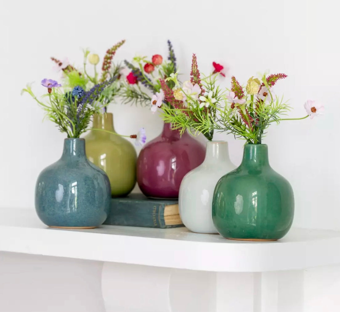 Stem Vase Cloud White