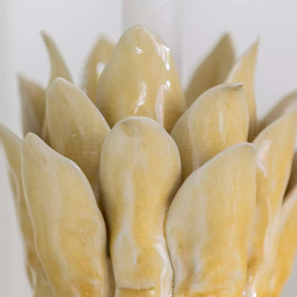 Candle Holder Petals - Yellow Medium
