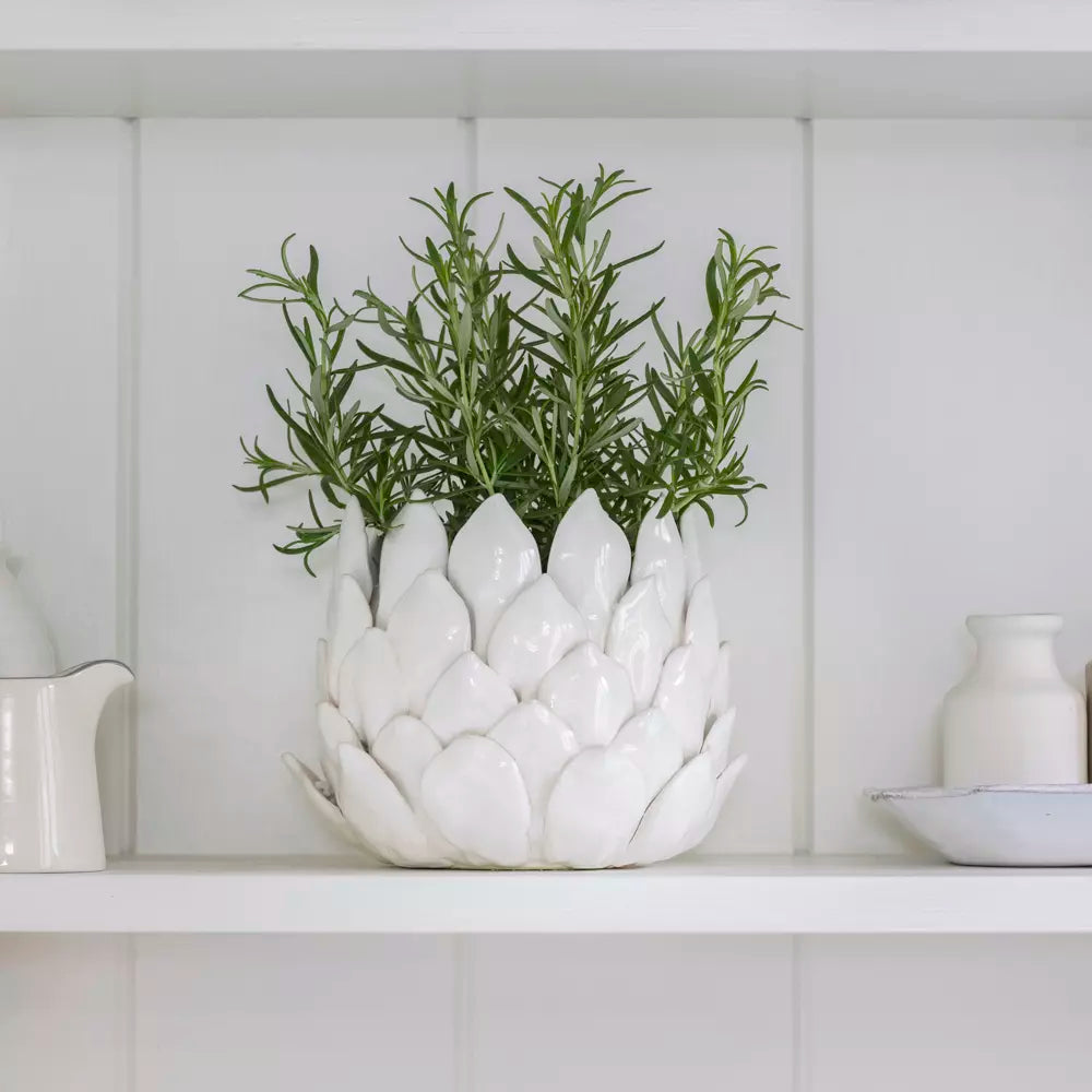 Petal Planter - White