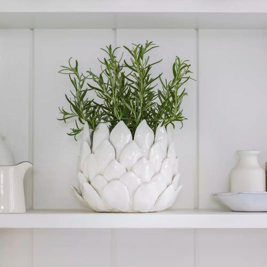Petal Planter - White
