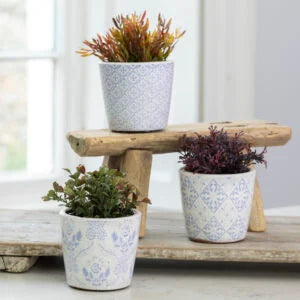 Powder Blue Old Dutch Style Pot - Small