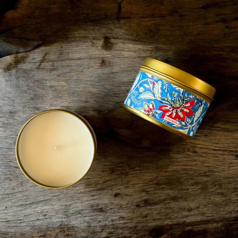 Lemonade Scented Tin Candle