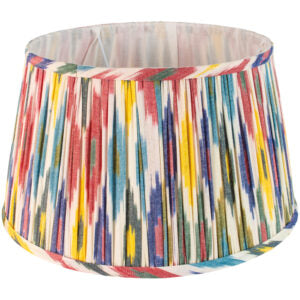 Cotton Ikat Lampshade